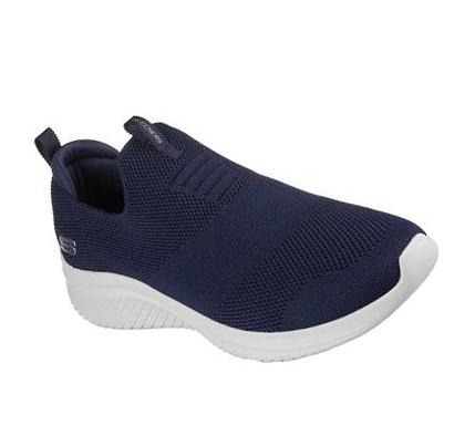 Férfi Skechers Ultra Flex 3.0 - Denlark Slip Ons Sötétkék | HU7862S