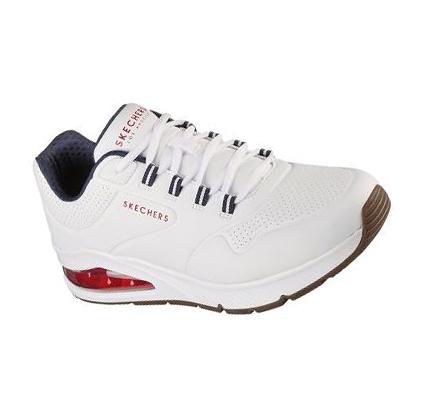 Férfi Skechers Uno 2 Tornacipő Fehér Sötétkék | HU5312L