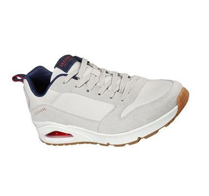 Férfi Skechers Uno - Stacre Alkalmi Cipő Bézs | HU5300B