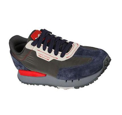 Férfi Skechers Upper Cut Classic Jogger - Ash Alkalmi Cipő Olivazöld | HUI668W