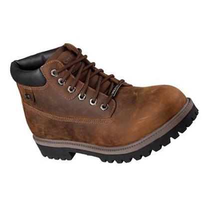 Férfi Skechers Verdict Csizma Barna | HU3068A