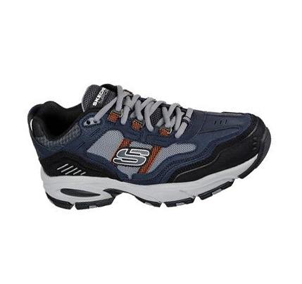 Férfi Skechers Vigor 2.0 - Nanobet Edzőcipő Sötétkék Szürke | HU3900A