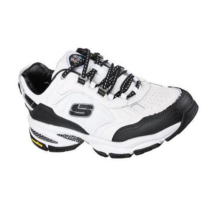 Férfi Skechers Vigor 3.0 - Fueled Up Edzőcipő Fehér Fekete | HU3675X