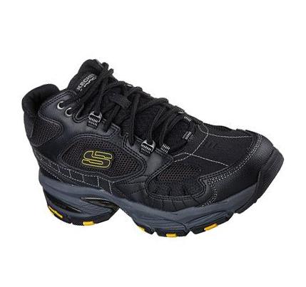 Férfi Skechers Vigor 3.0 - Rounding Third Csizma Fekete | HU3193G