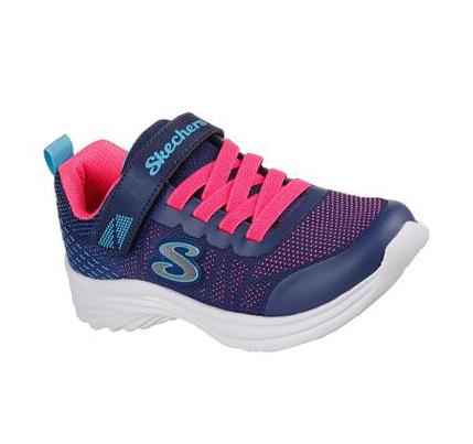 Lány Skechers Dreamy Dancer - Radiant Rogue Tornacipő Sötétkék Színes | HU7595P