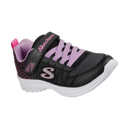 Lány Skechers Dreamy Dancer - Radiant Rogue Tornacipő Fekete Színes | HU7620K