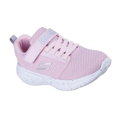 Lány Skechers GO RUN FAST - Earthy Gal Tornacipő Világos Rózsaszín | HU7520L