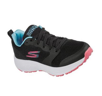 Lány Skechers GOrun Consistent - Bright Logics Tornacipő Fekete | HU73953