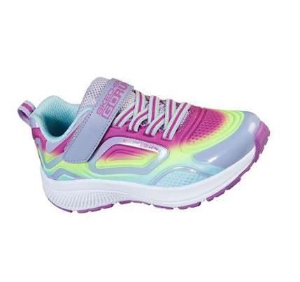 Lány Skechers GOrun Consistent Tornacipő Levendula Színes | HU7270C