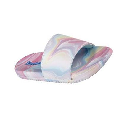 Lány Skechers Gambix III - Infinite Bliss Szandál Rózsaszín Színes | HU4995P