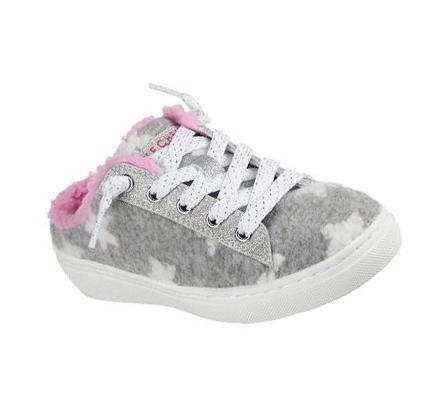 Lány Skechers Goldie - Generation Cozy Alkalmi Cipő Szürke Rózsaszín | HU34700
