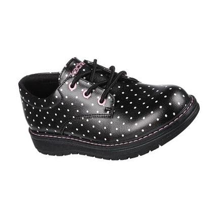 Lány Skechers Gravlen - Supreme Vibe Alkalmi Cipő Fekete Rózsaszín | HU37450