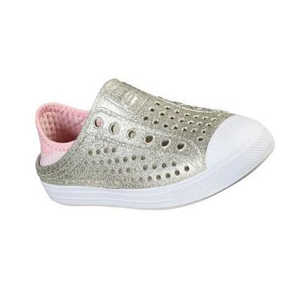 Lány Skechers Guzman Steps - Glitter Mist Alkalmi Cipő Arany | HU3345D