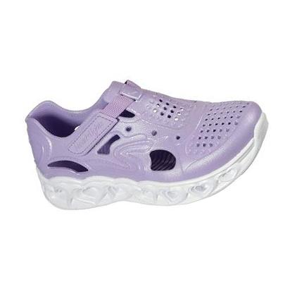 Lány Skechers Light Hearted 2.0 Slip Ons Levendula | HU5245E