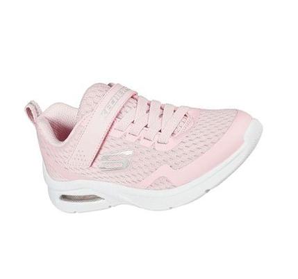 Lány Skechers Microspec Max Tornacipő Világos Rózsaszín | HU7745D