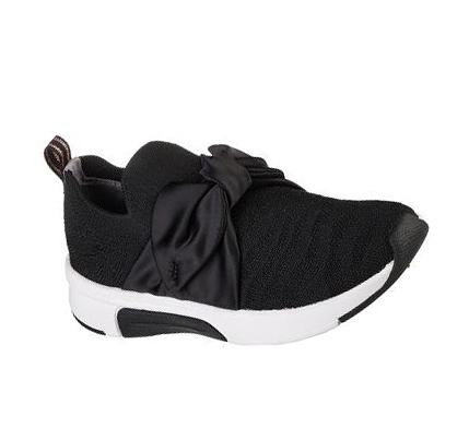 Lány Skechers Modern Jogger - Divat Steps Alkalmi Cipő Fekete | HU3695P