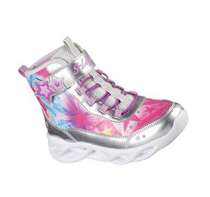 Lány Skechers S Lights: Twisty Brights - Sweet Starz Csizma Titán Színes | HU3270R