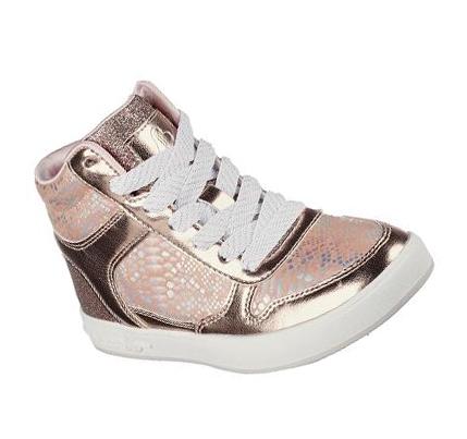 Lány Skechers Standouts - Sleek Shines Alkalmi Cipő Rózsaszín | HU35954