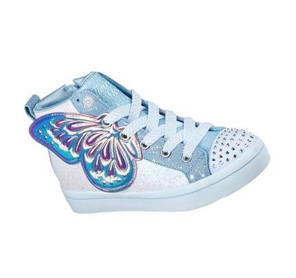 Lány Skechers Twi-Lites 2.0 - Butterfly Wishes Alkalmi Cipő Kék | HU41200