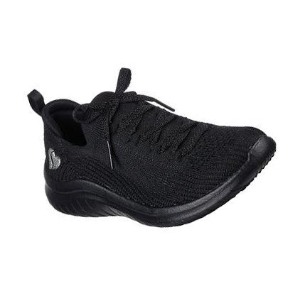 Lány Skechers Ultra Flex 2.0 - Classic Tornacipő Fekete | HU6970K