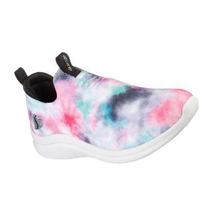 Lány Skechers Ultra Flex 2.0 - Cloudy Cool Alkalmi Cipő Rózsaszín Színes | HU4645D
