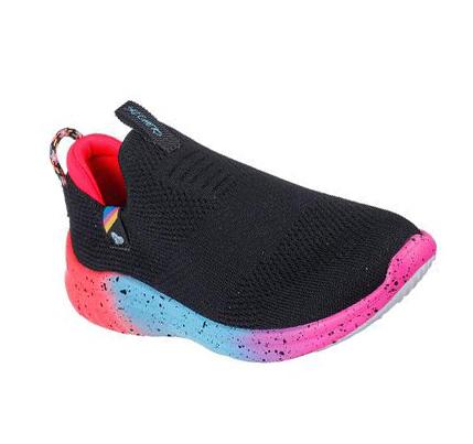 Lány Skechers Ultra Flex 2.0 - Color Specs Tornacipő Fekete Színes | HU6770S