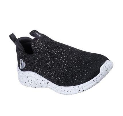 Lány Skechers Ultra Flex 2.0 - Sugar Sassy Tornacipő Fekete | HU67200