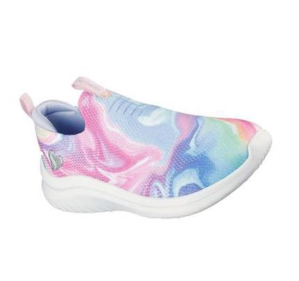 Lány Skechers Ultra Flex 2.0 - Swirlology Alkalmi Cipő Színes | HU4695B