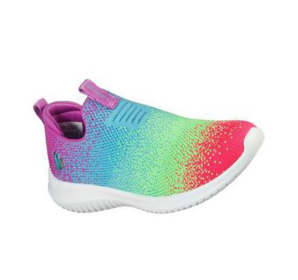 Lány Skechers Ultra Flex - Color Perfect Alkalmi Cipő Színes | HU4570R