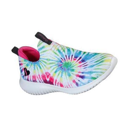 Lány Skechers Ultra Flex - Groovin Vibe Tornacipő Színes | HU65705