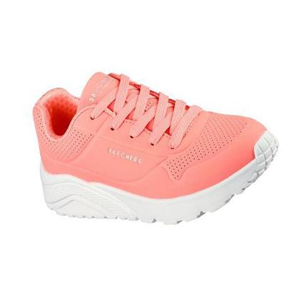 Lány Skechers Uno Lite - In My Zone Tornacipő Narancssárga | HU62450