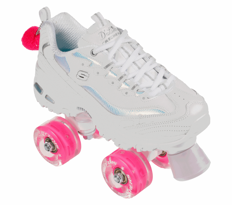 Női Skechers 4 Wheeler - Fly Cruiser Tornacipő Fehér | HU6597E