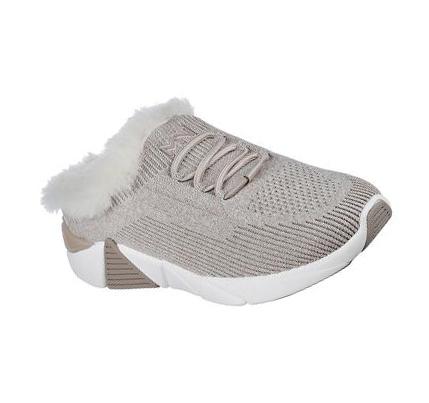 Női Skechers A-Line - Ellie Slip Ons Szürke Barna | HU6624R