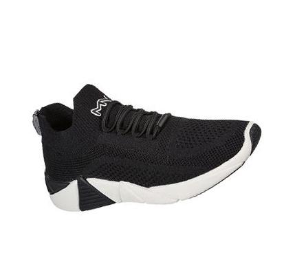 Női Skechers A-Line - Rider Gyalogló Cipő Fekete | HU6774L