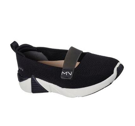 Női Skechers A-Line - Roxen Slip Ons Fekete | HU68240