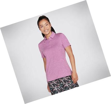 Női Skechers Apparel Diamond Blissful Club Pólóing Lila | HU4409B