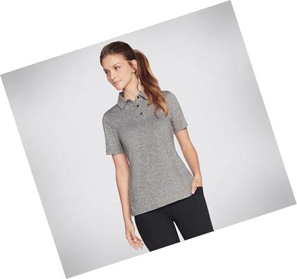 Női Skechers Apparel Diamond Blissful Club Pólóing Fekete | HU4422K
