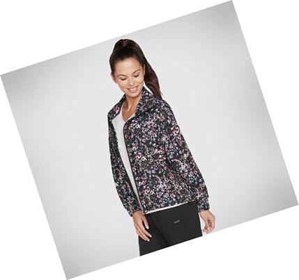 Női Skechers Apparel Superbloom Kabát Színes | HU3759B