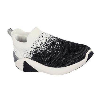 Női Skechers Arch Fit A-Linear - Kit Slip Ons Fekete | HU7024W