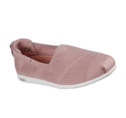 Női Skechers Arch Fit BOBS Plush Slip Ons Lila | HU5104L