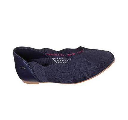 Női Skechers Arch Fit Ballet - Must Be Mine Flats Sötétkék | HUA876C