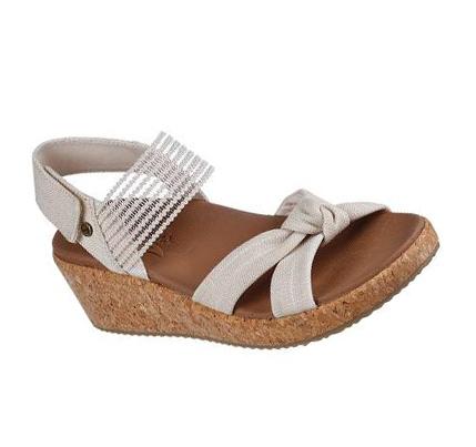 Női Skechers Arch Fit Beverlee - Juliet Éktalpú Cipő Bézs | HU3253P