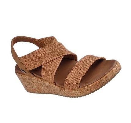 Női Skechers Arch Fit Beverlee - Love Stays Éktalpú Cipő Barna | HU3267D