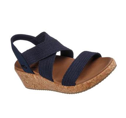 Női Skechers Arch Fit Beverlee - Love Stays Éktalpú Cipő Sötétkék | HU3276A