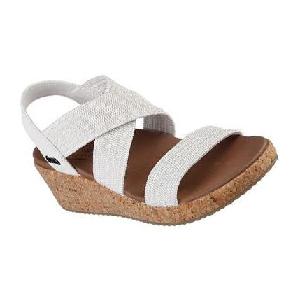 Női Skechers Arch Fit Beverlee - Love Stays Szandál Fehér | HU50033