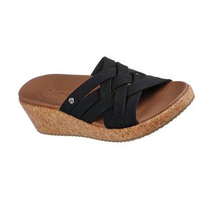 Női Skechers Arch Fit Beverlee Éktalpú Cipő Fekete | HU3292C