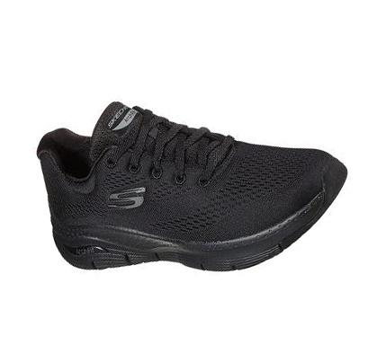 Női Skechers Arch Fit - Big Appeal Gyalogló Cipő Fekete | HU7044A