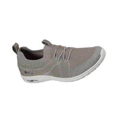 Női Skechers Arch Fit Flex Slip Ons Szürke Barna | HU4174L