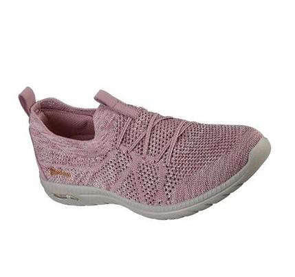 Női Skechers Arch Fit Flex - Sunkissed Skies Slip Ons Lila | HU7174A
