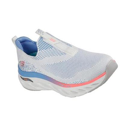 Női Skechers Arch Fit Glide-Step Gyalogló Cipő Fehér Színes | HU4898S